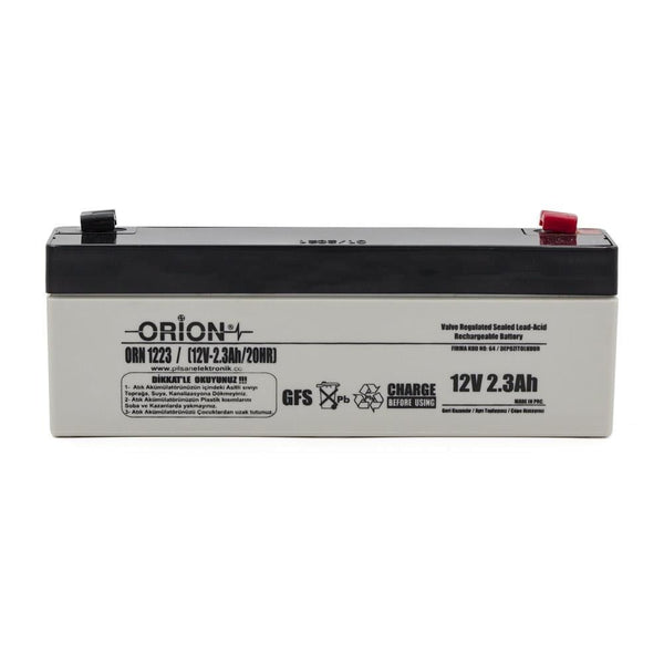 Orion 12V 2.3Ah Bakımsız Kuru Akü