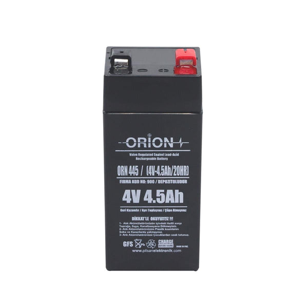 Orion 4V 4.5Ah Bakımsız Kuru Akü