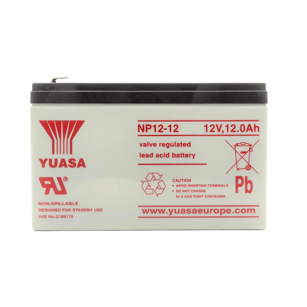 Yuasa NP 12-12 12V 12Ah Bakımsız Kuru Akü